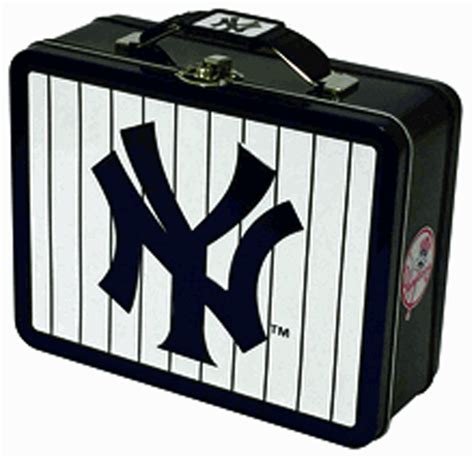 Yankees Metal Lunch Box for sale 